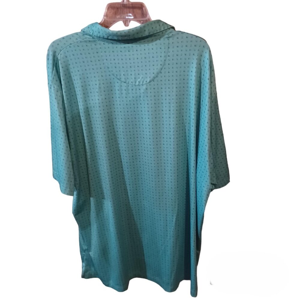 Callaway Opti-Dri Polo Shirt Aqua EUC - Picture 2 of 4